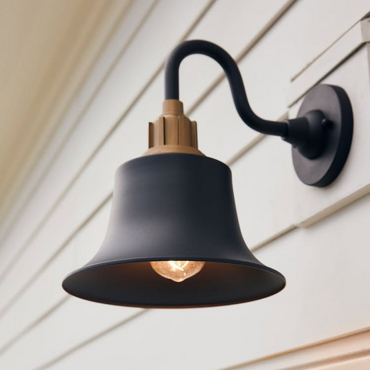 Wandlampe im Glockendesign